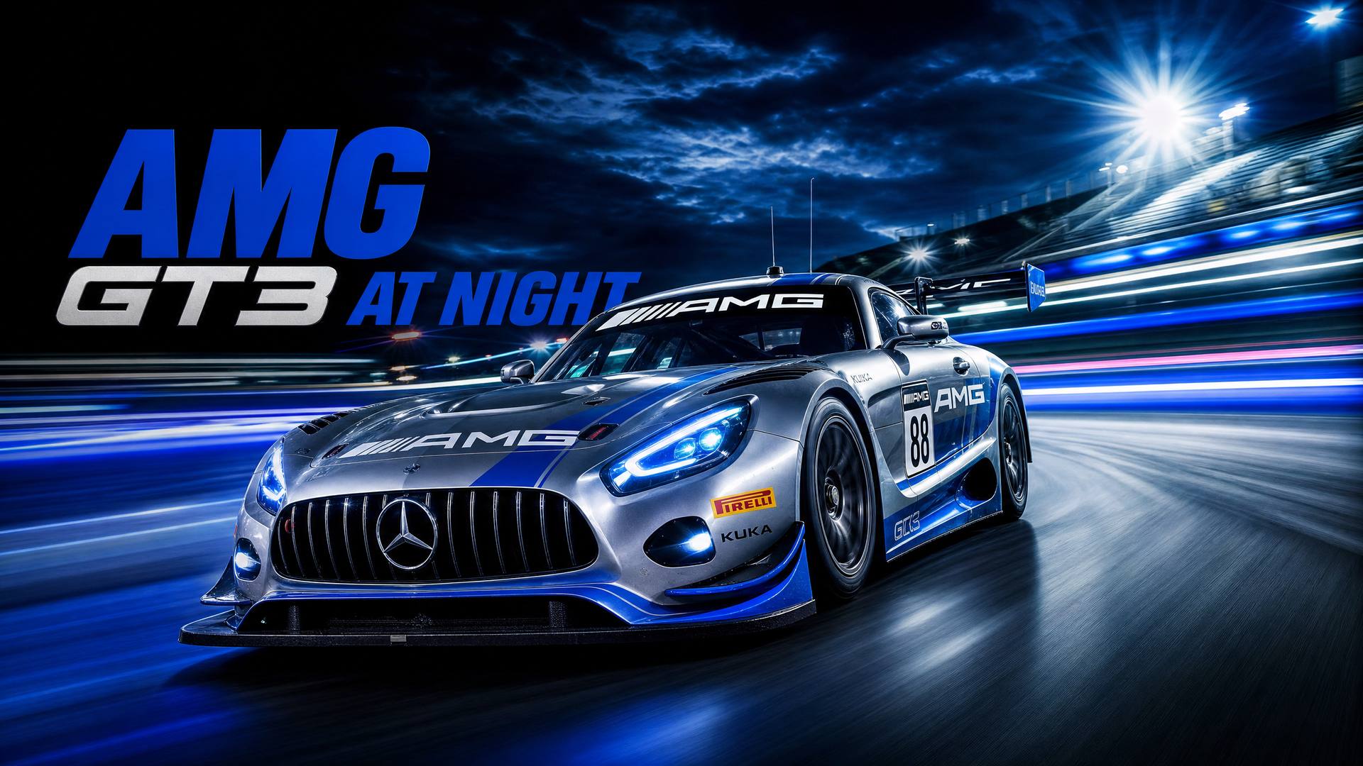 男同网 - AMG GT3夜间赛道男同网视频